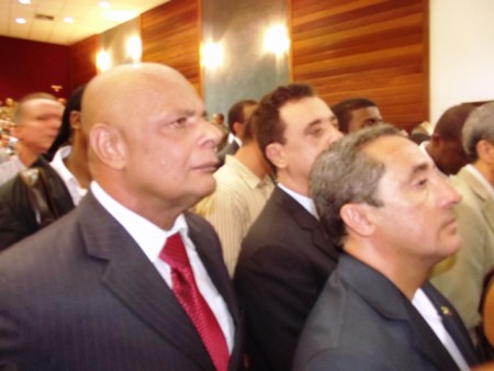 Deputado Deraldo Damasceno participa da posse de Rui Costa